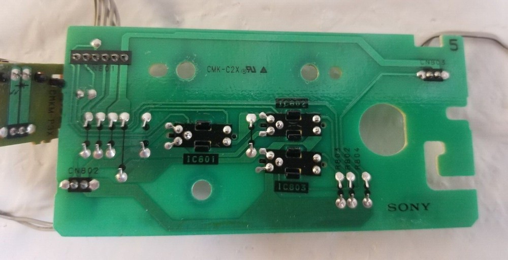 SONY CDP-CX225 Compact Disc Player SENSOR PCB BOARD