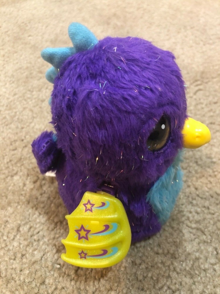 Hatchimals Draggle Purple Blue Green Tested Working