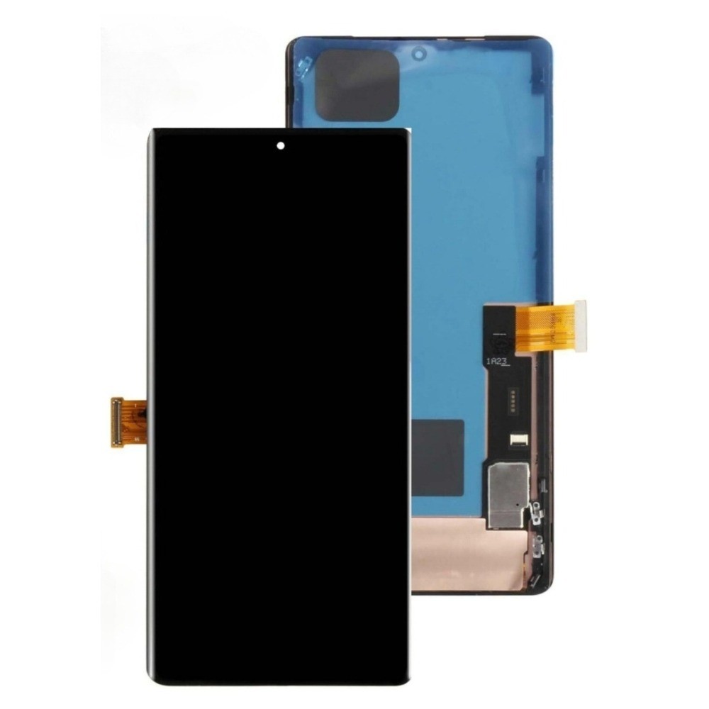 OLED For Google Pixel 7 Pro Replacement Screen - Black Complete Assembly