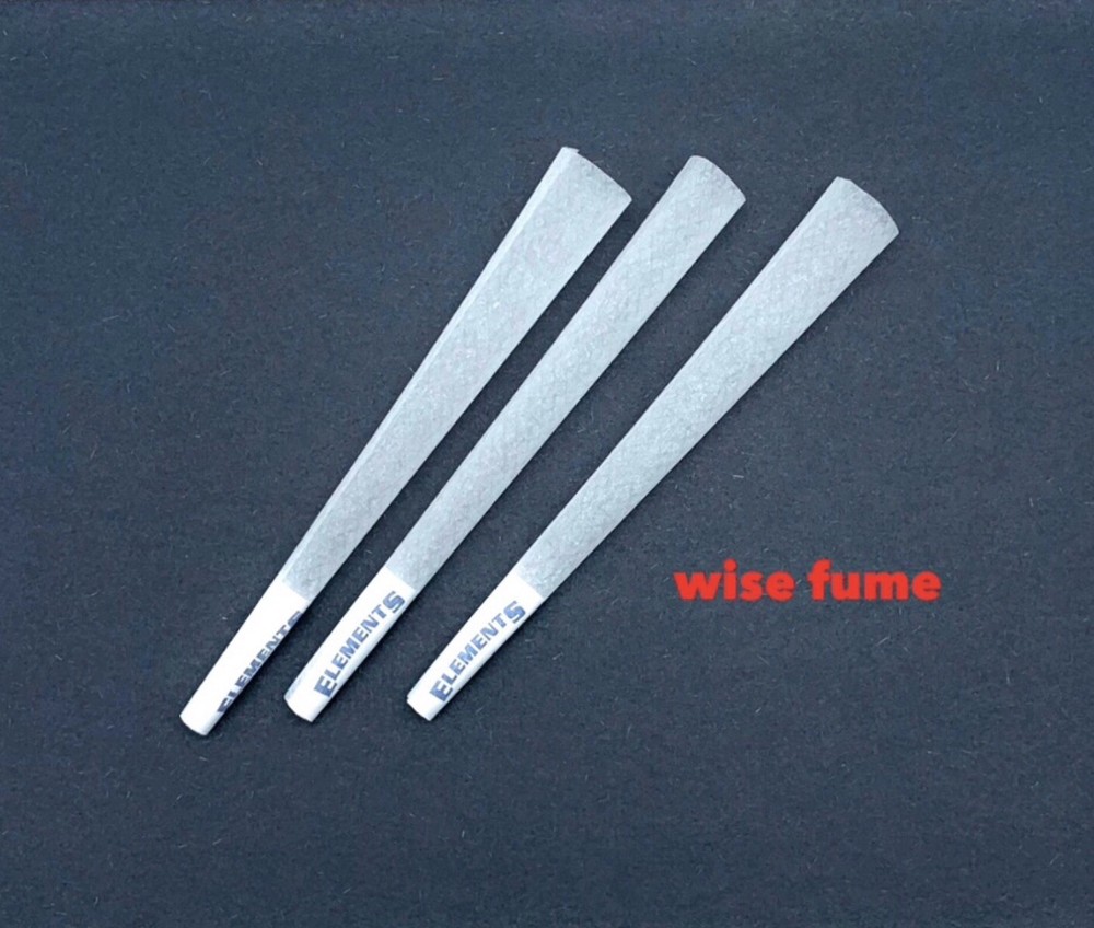 ELEMENTS Organic Rice KING Size Cone + Raw Torch Phoenix Extendo Lighter