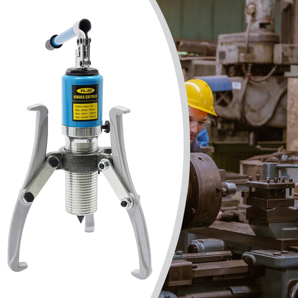 Hydraulic Gear Puller Set Wheel Bearing Puller 20 Ton Pulling Separator YL-20
