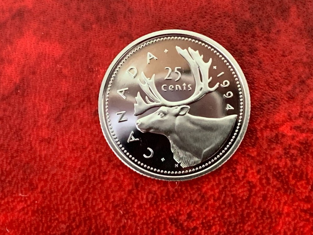 Canada 25 Cent 1994 Proof Coin-Uncirculated