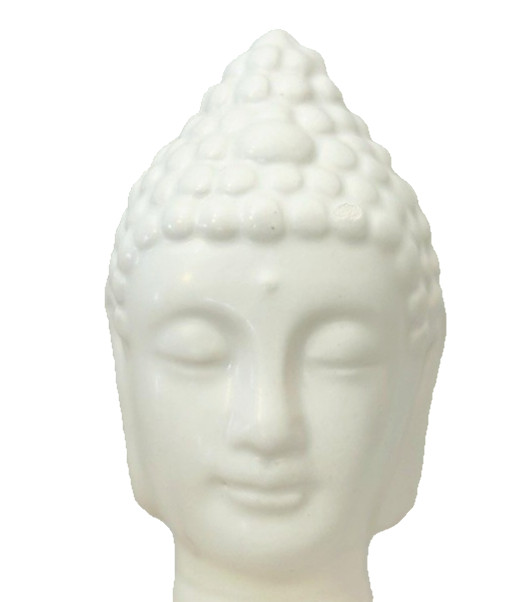 3 Ceramic Buddha Figures Incense Burner Holders