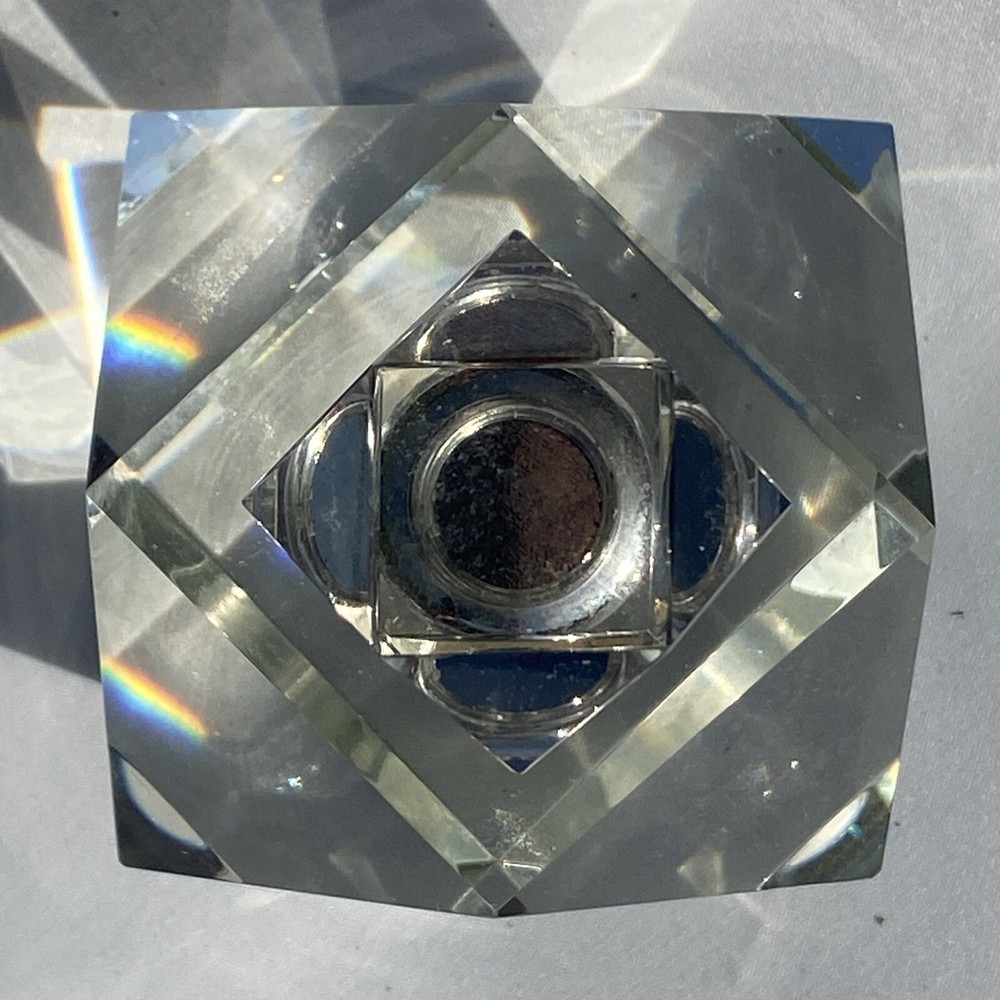 Olig Cassini Crystal Perfume Bottle**