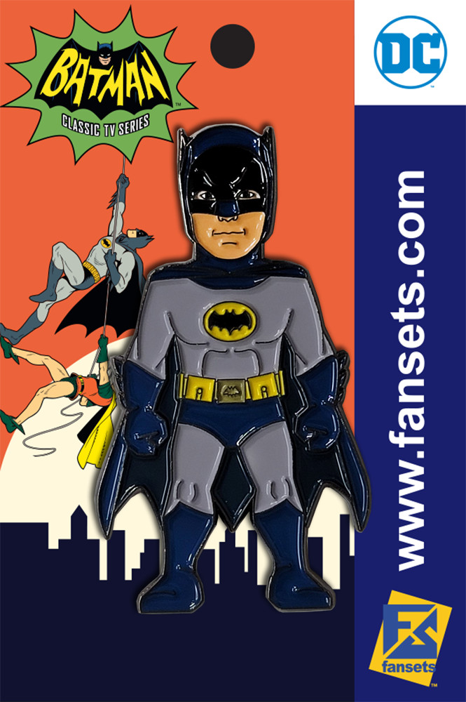 DC Comics Batman 1966 Collection BATMAN Licensed FanSets Pin MicroJustice