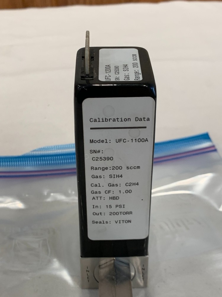 Unit Instruments High Performance Mass Flow Controller Model UFC-1100A Gas SIH4