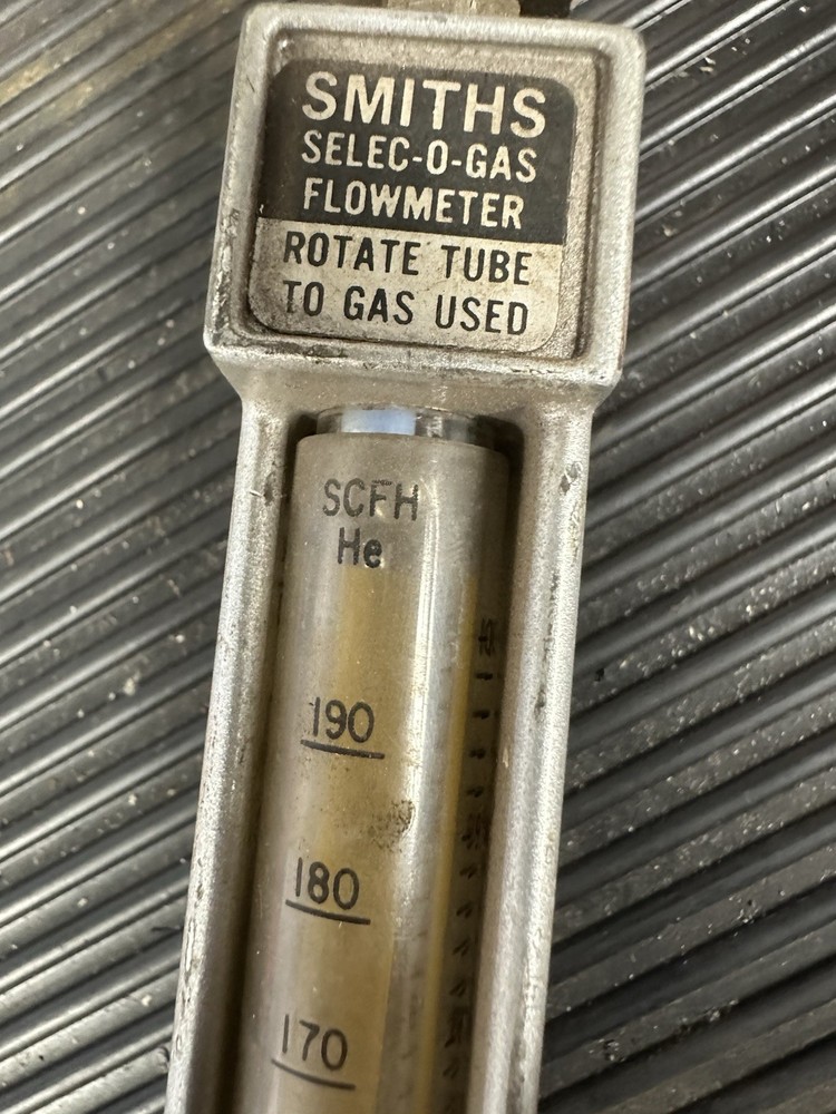 Smith’s Select-o-gas Flow meter p/n 3492-1