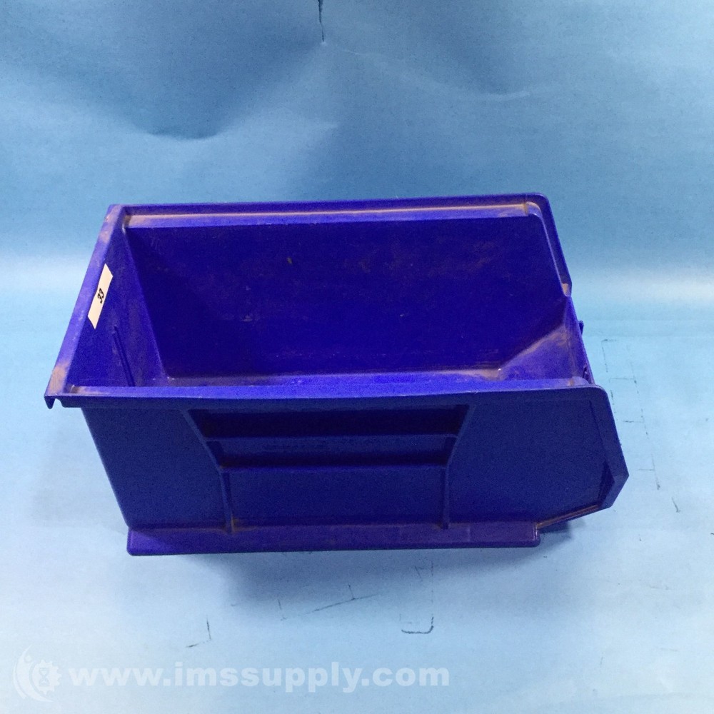 Uline S-12419 Blue Stackable Bin USIP