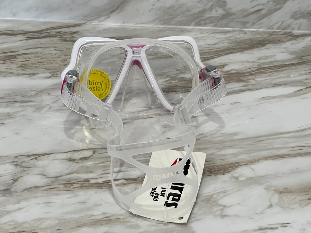 Mares X-Vision Mid 2.0 Mask - Pink/White - Open Box/Returned