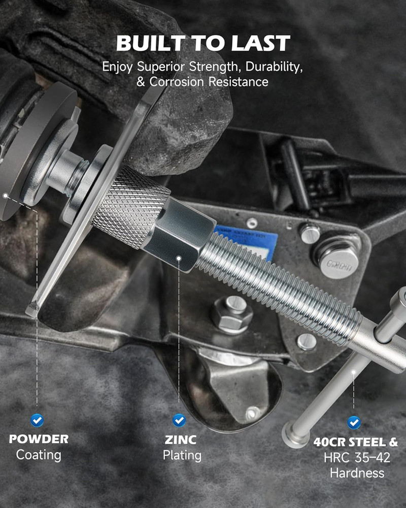 24Pc Brake Caliper Compression Tool Set with Blue Case