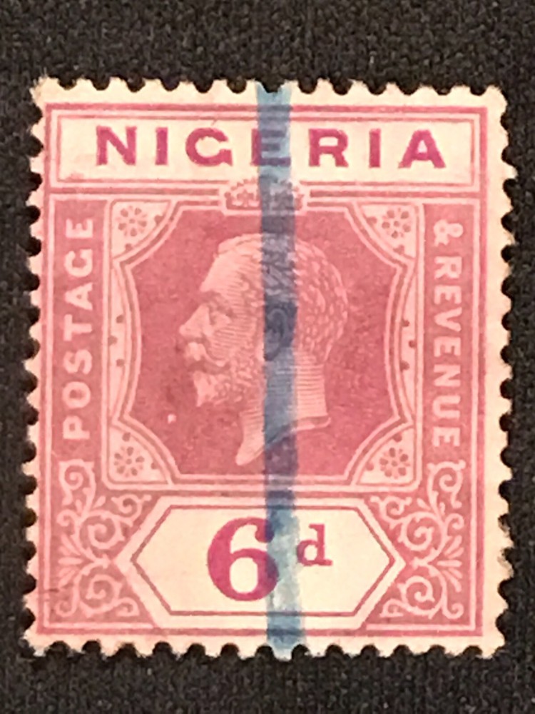 Nigeria SC #28 Used 1921