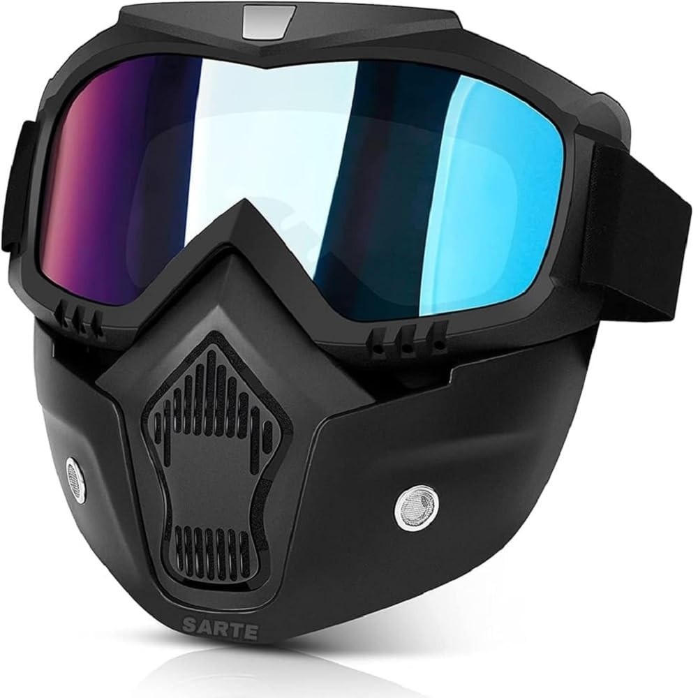 Goggles – Anti-Scratch UV Windproof Cycling Mask (Rainbow)
