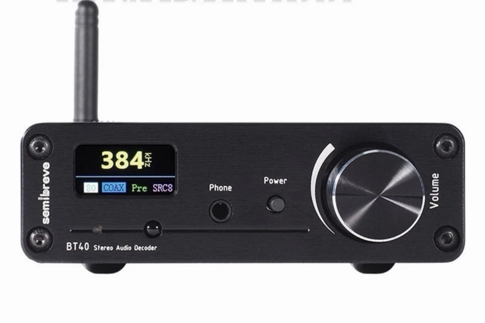 Semibreve BT40 HD LDAC Bluetooth5.1 DAC Receiver ES9038 Decoder Fit 3SRC Frequ..
