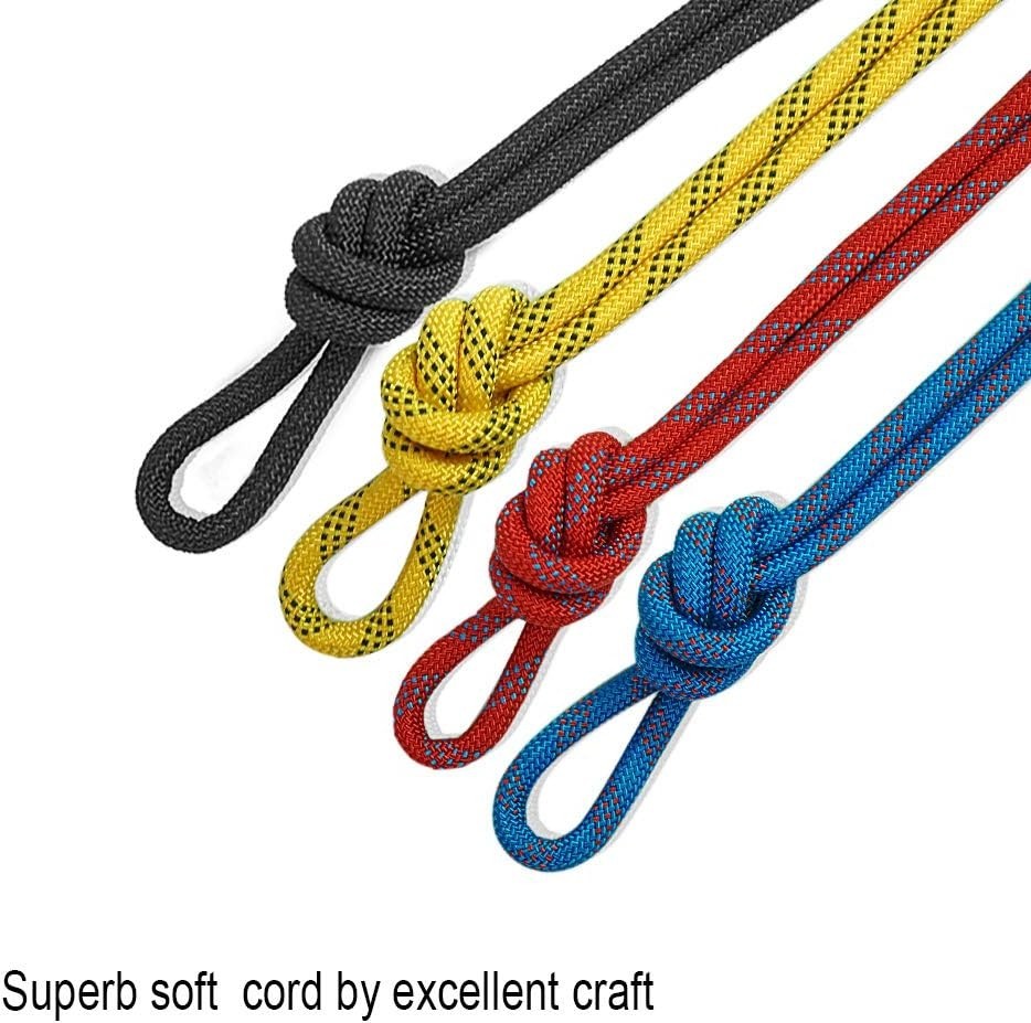 Durable 32ft Outdoor Static Rope - 10mm Polyester, 2000LB Strength for Rigging