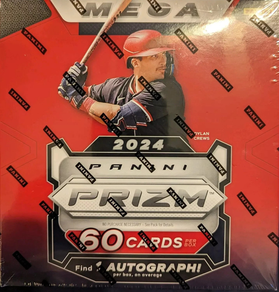 2024 Panini Prizm Baseball Factory Sealed Mega Box