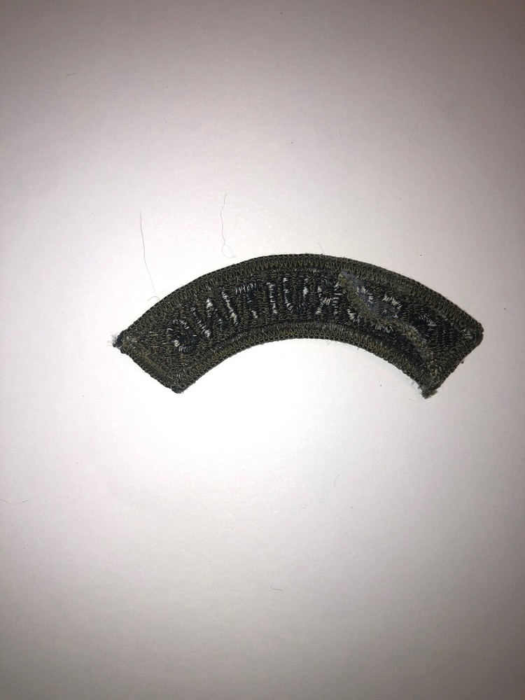 Recruiting Command Subdued Tab U.S. Army Shoulder Patch