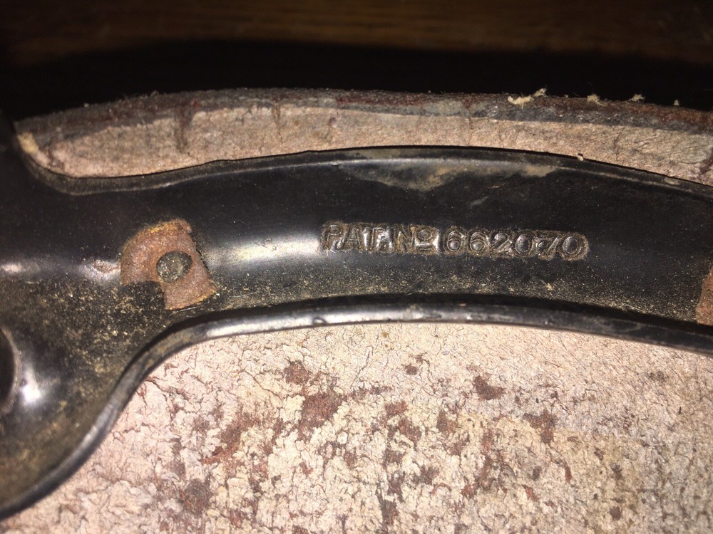 Antique Leather Bicycle Seat