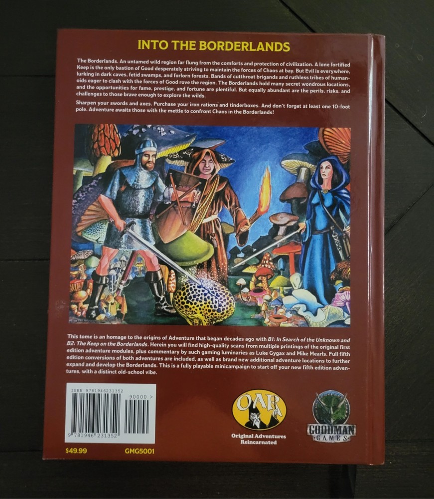 Goodman Games #1 Into the Borderlands D&D