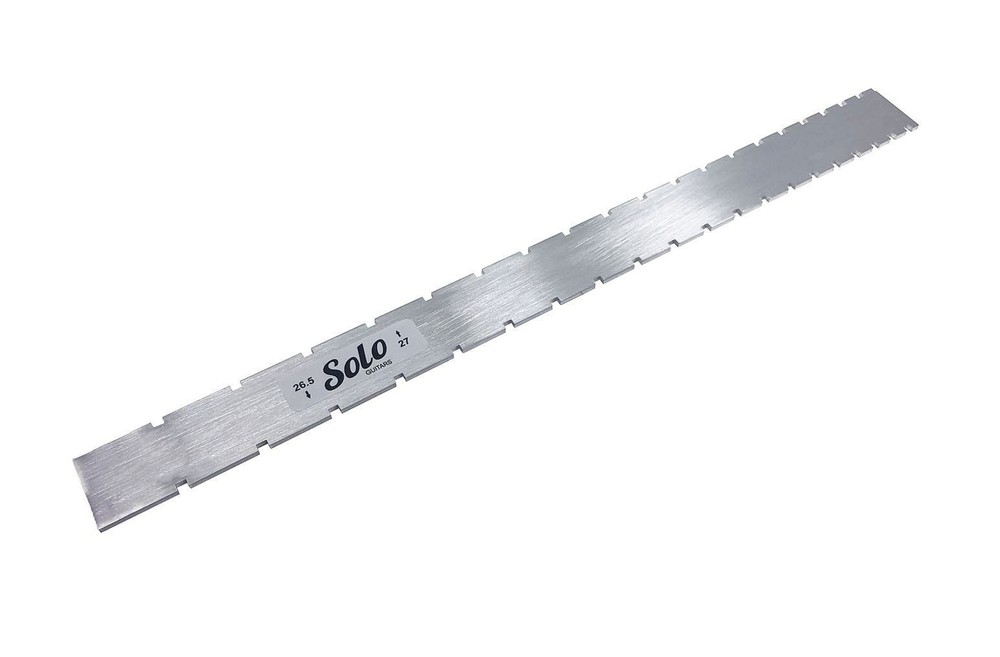 Solo Pro Baritone Guitar Notched Straight Edge