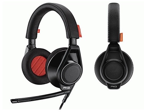 Plantronics RIG Flex Gaming Headset Two Mic Options For Mobile,PC,MAC Open box