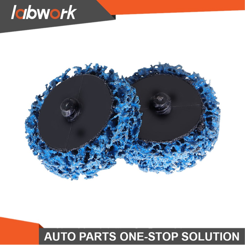Labwork 50 PCS 2 Inch Blue Quick Change Easy Strip & Clean Disc For Paint Rust