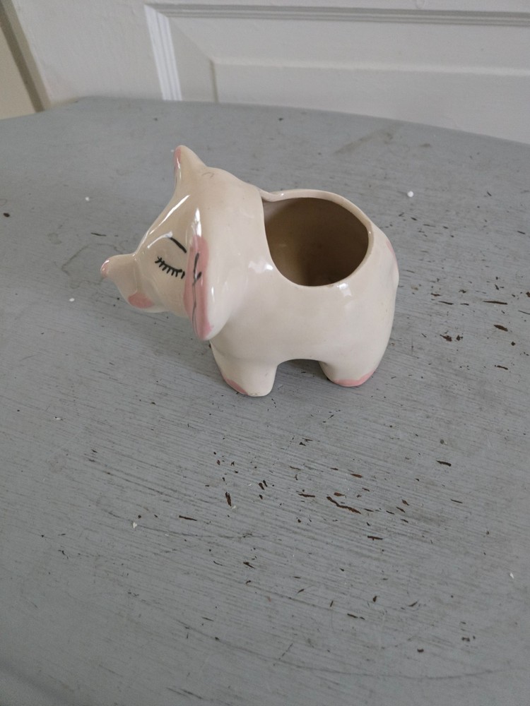Rio Hondo Pottery pink elephant planter