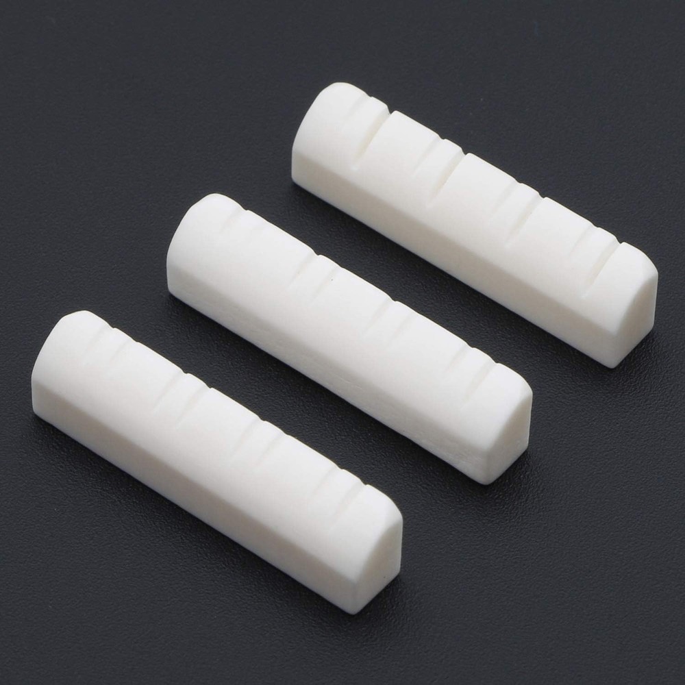 3PCS Guitar Nut Bone Mandolin Upper Nuts for Maker