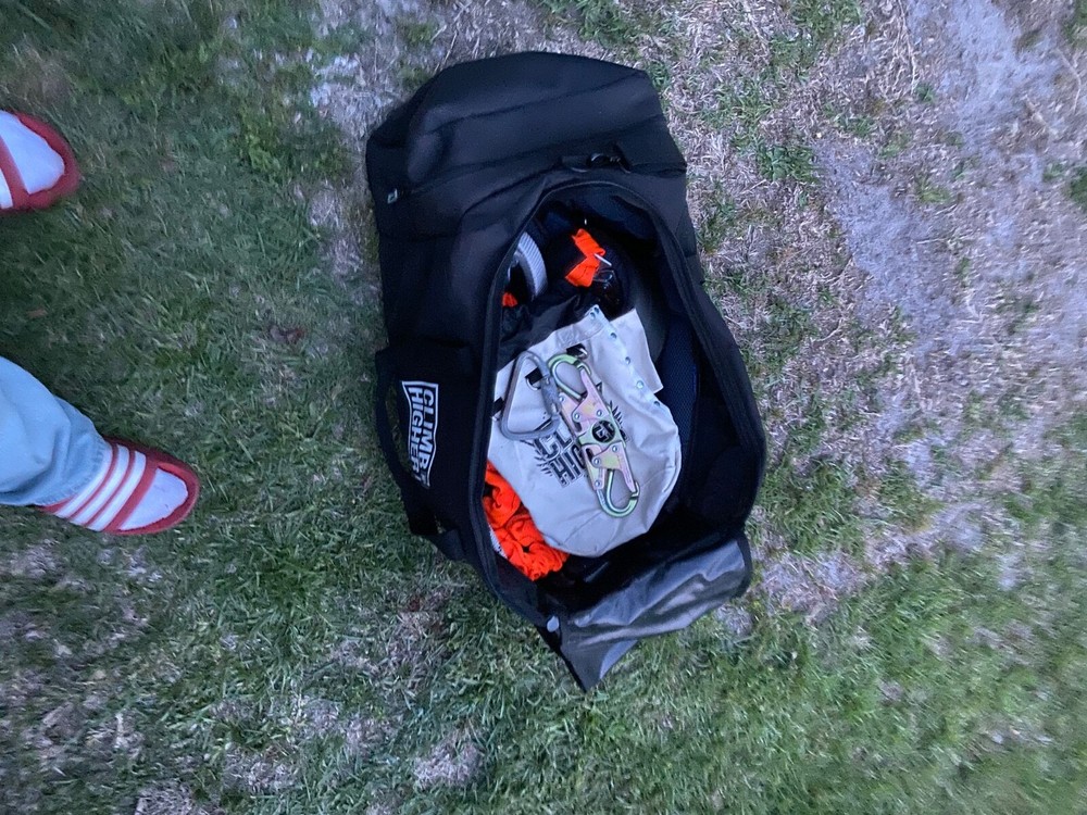 tower climbing harness xl