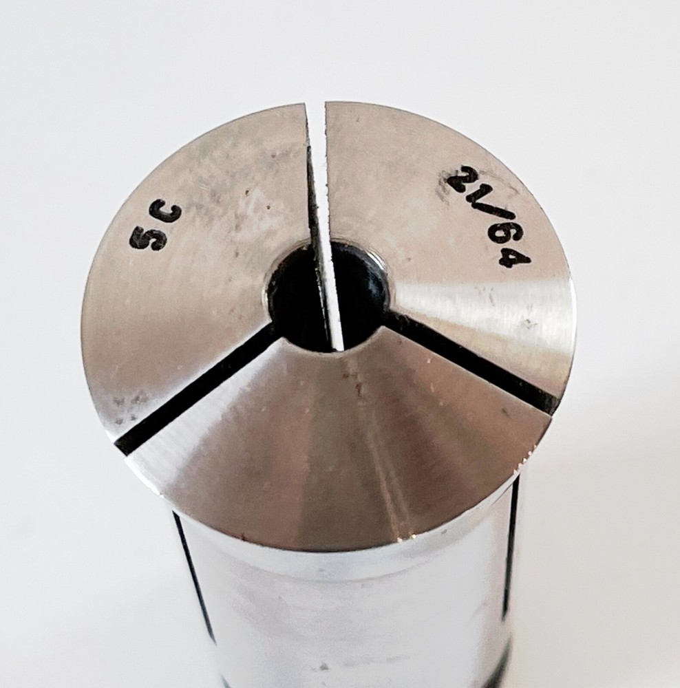 21/64" 5C Round Collet External & Internal Threads 0.3281"