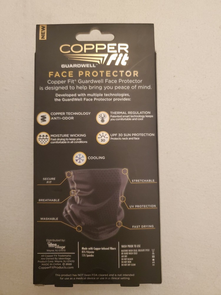 COPPERFIT "GUARDWELL" FACE PROTECTOR
