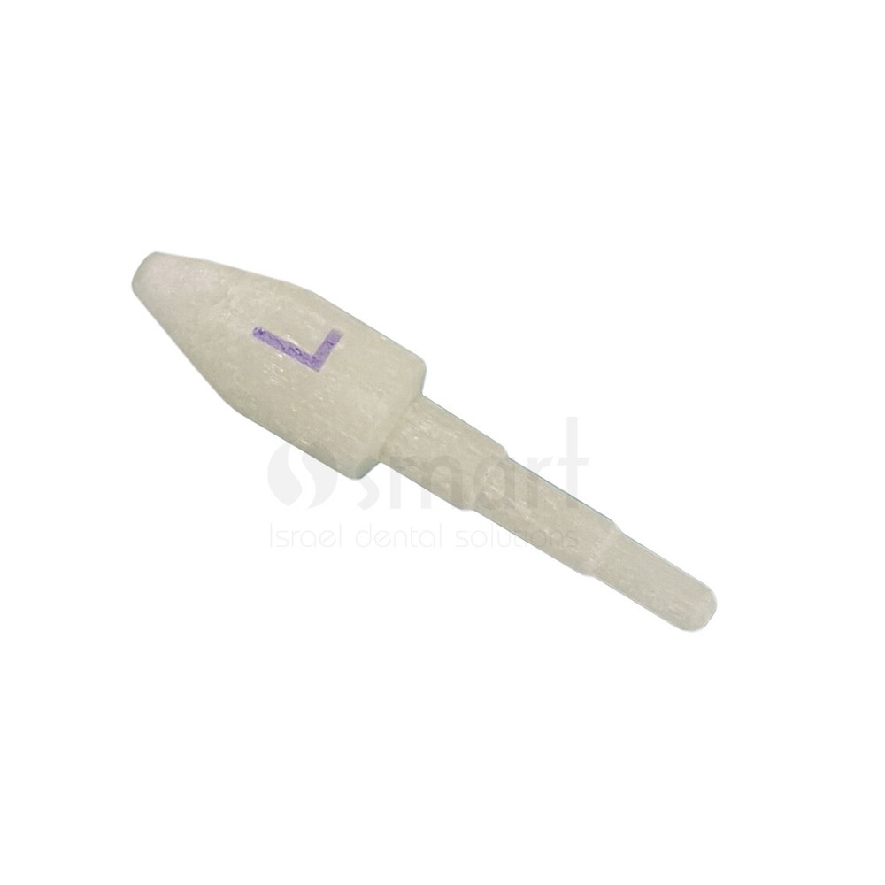 Dental Fiber Post Enlarged Head Lower Cuspid Anatomic 12 pcs Large Ready for use