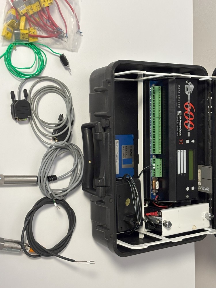 Datataker 600 Data Logger VIBRATION, PRESSURE AND TEMPERATURE SURVEY SYSTEM