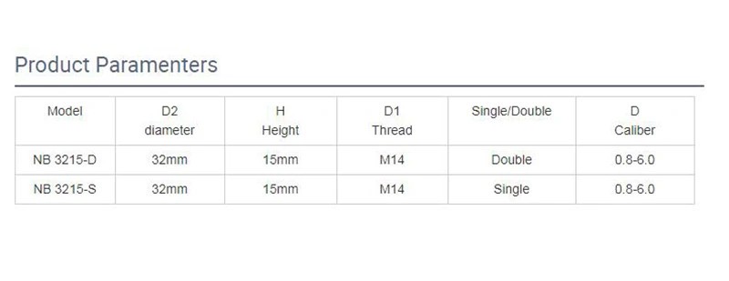Original Laser Nozzle Single Double Layer D32mm Chrome Plated New for Raytools