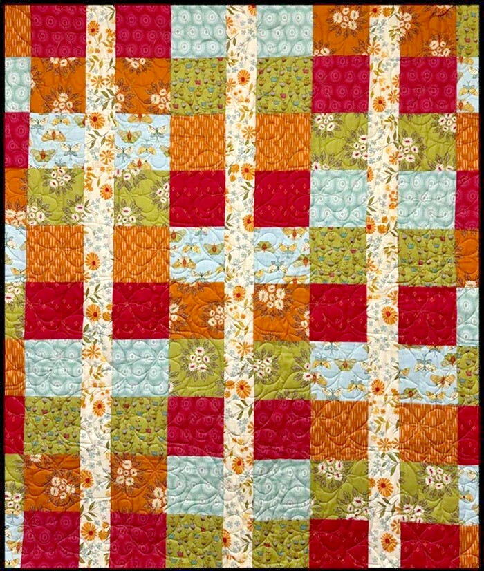 Triple It Quilt Pattern- A Fat Quarter Pattern
