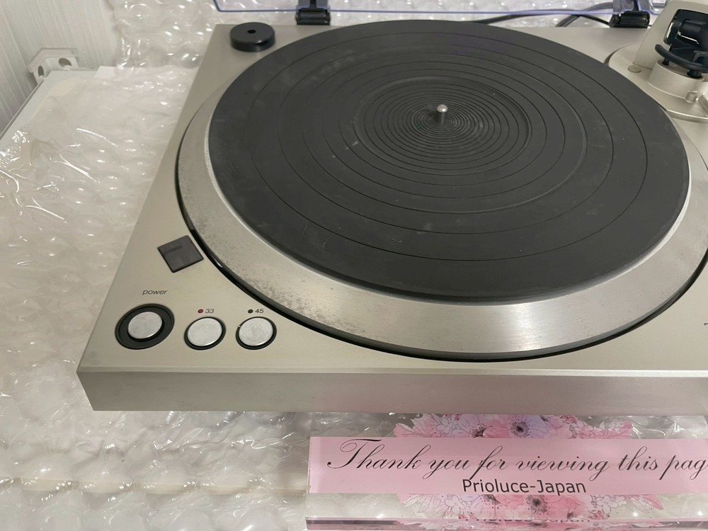 Technics SL-1301 Quartz Direct Drive Automatic Turntable Record Player Used