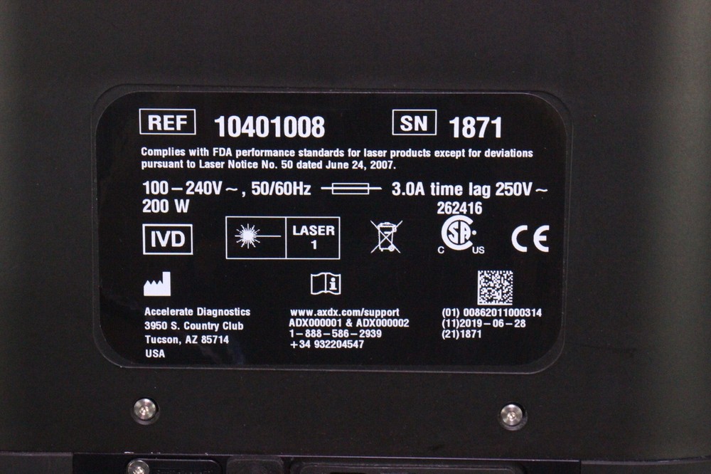 Accelerate Pheno Blood Analyzer Micro-organism Identification Phenotypic