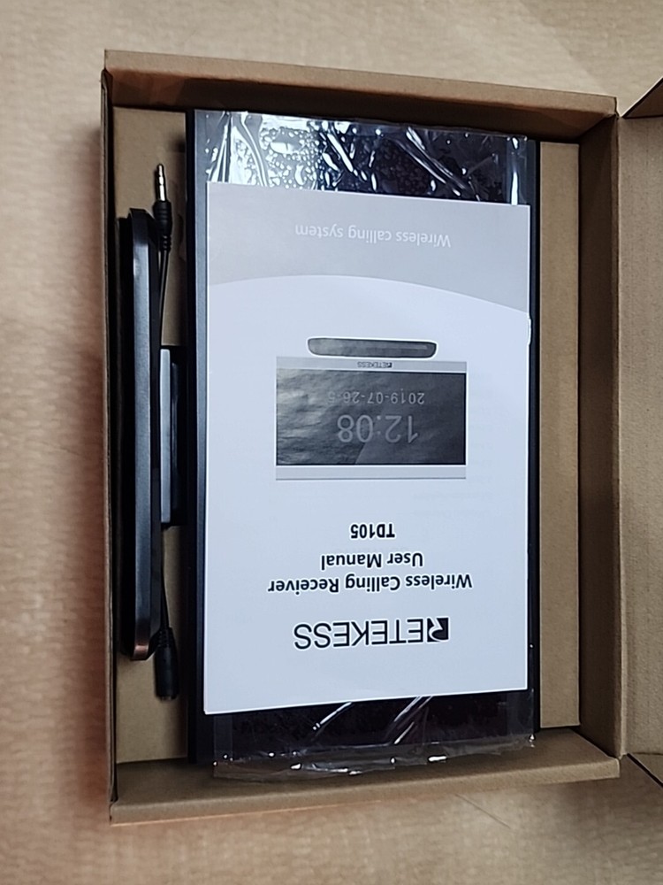 Retekess TD105 Restaurant Pager Calling System Host Receiver