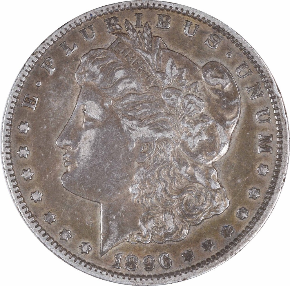 1896-O Morgan Silver Dollar EF Uncertified #939