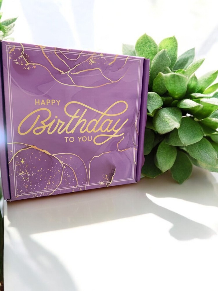 Birthday gift basket happy birthday bath set
