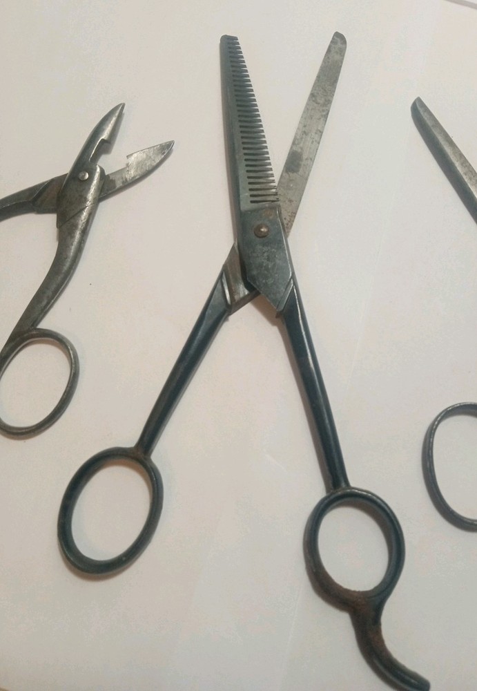 Vintage Scissors And Shears Set
