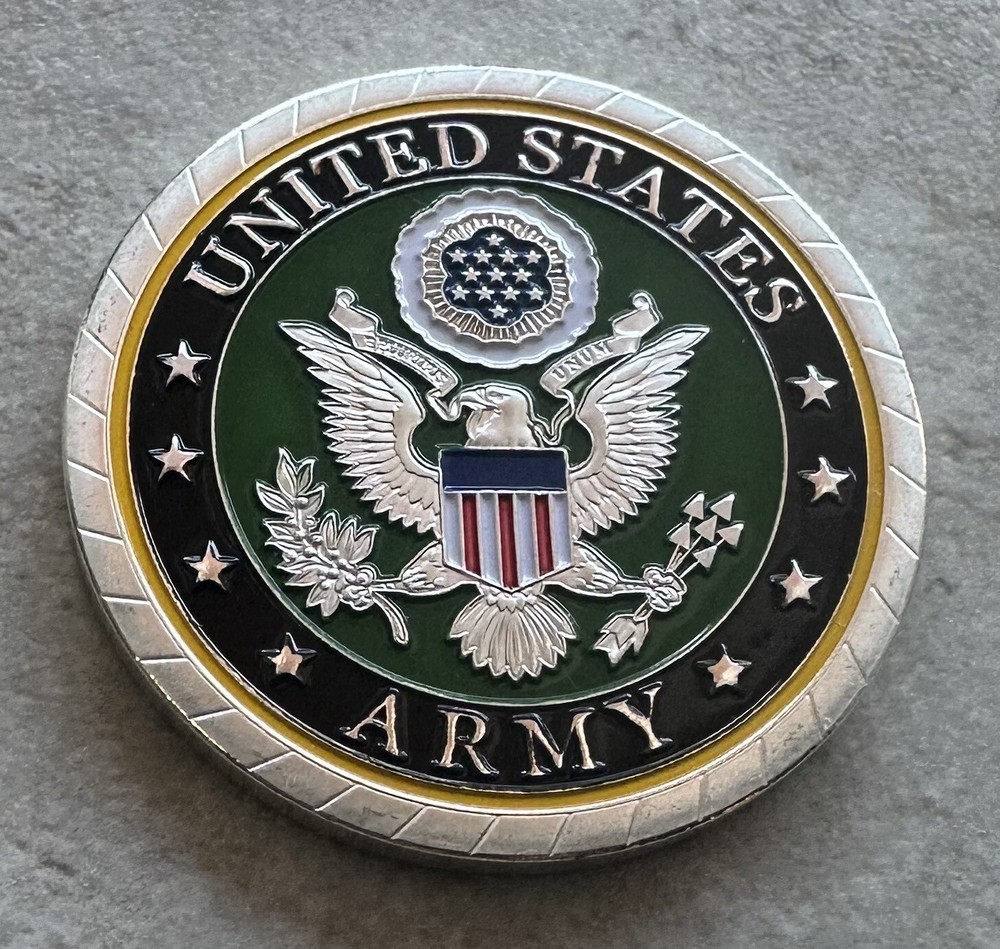 COLONEL ARMY MILITARY CHALLENGE COIN