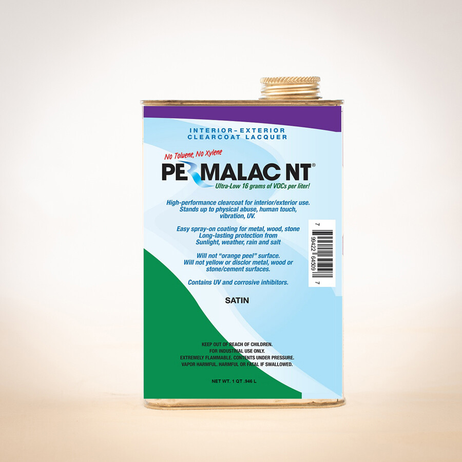 Permalac Original Black Matte Finish 1 quart