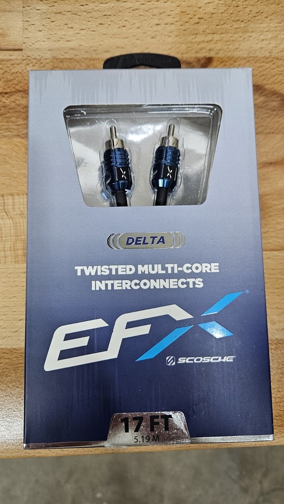 Scosche EFX Delta Twisted Multi-Core Interconnects