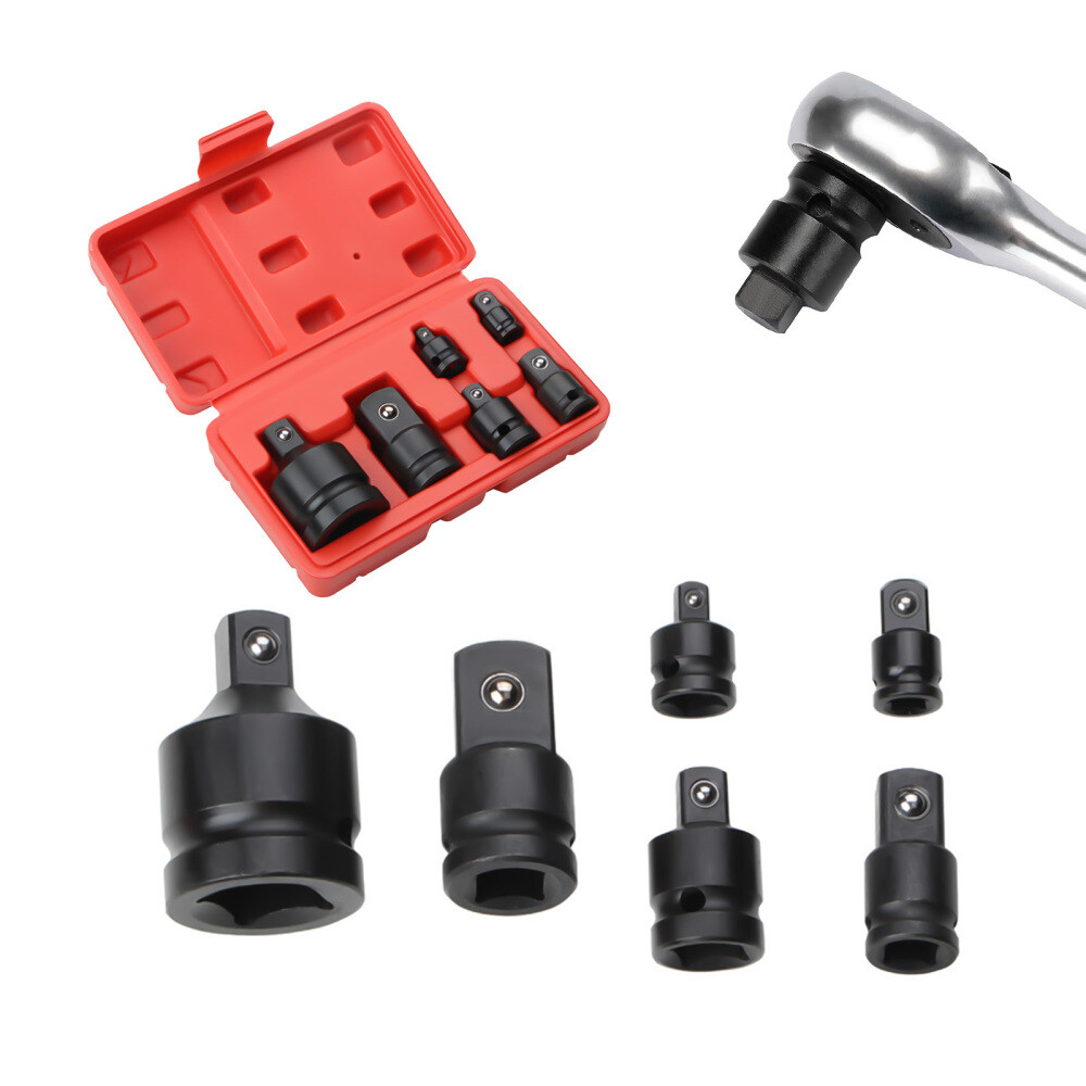 Pneumatic Sleeve Adapters Universal Joint Right Angle Drill Attachment Kit Set