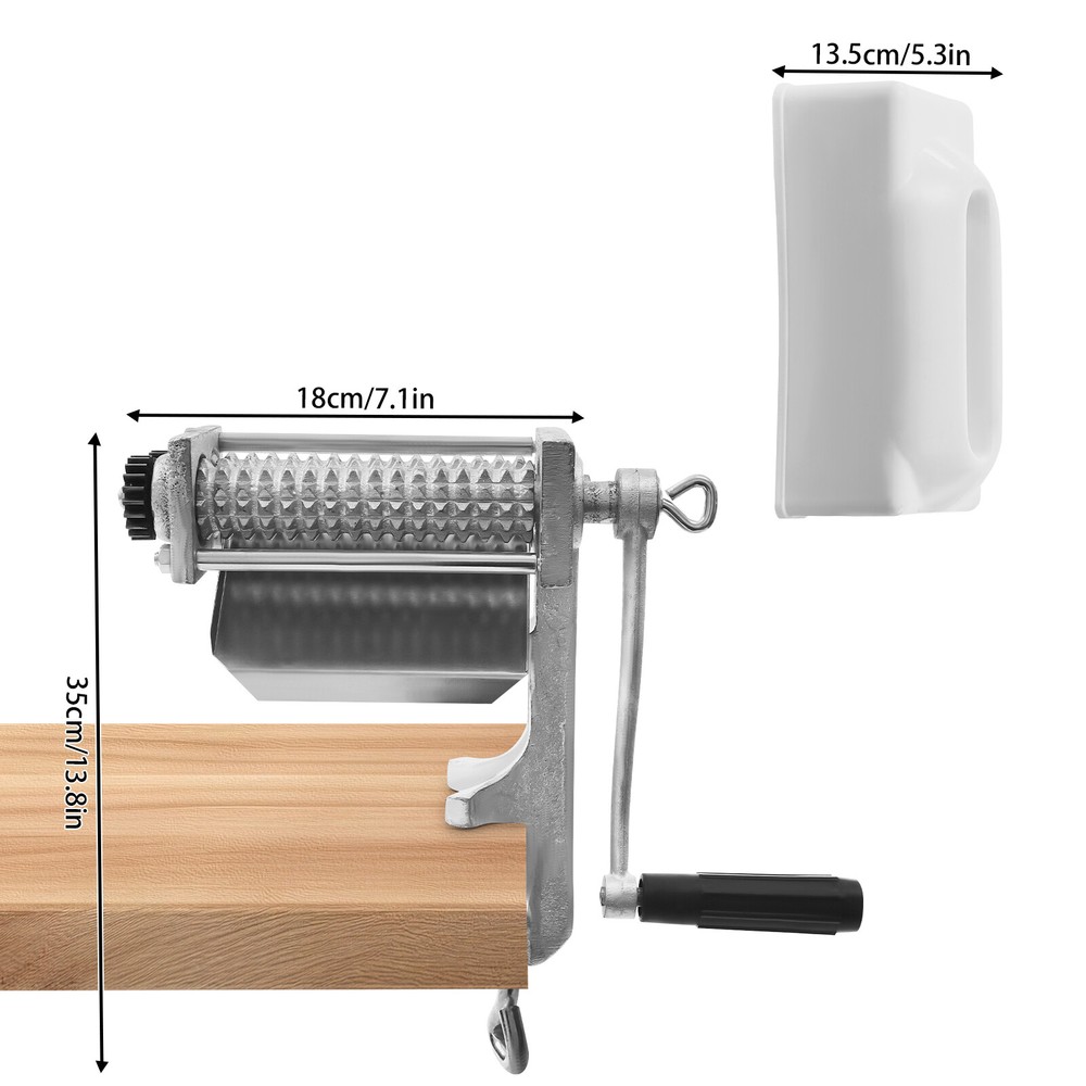 Meat Tenderizer Cuber Steak Machine Cast Iron Kitchen Process Tool Clamp-on NEW