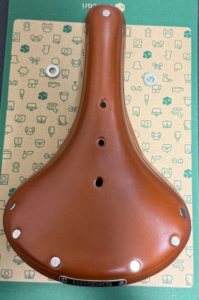 BROOKS FLYER HONEY Leather Saddle Spring Model New