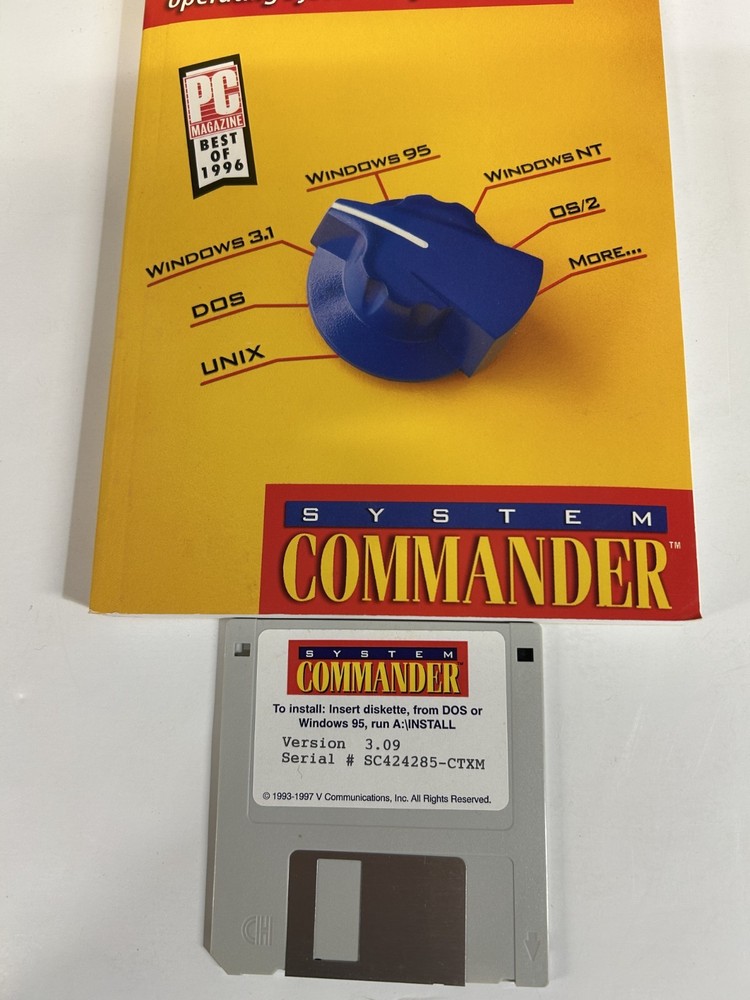 System Commander for PC Systems vrs 3.09