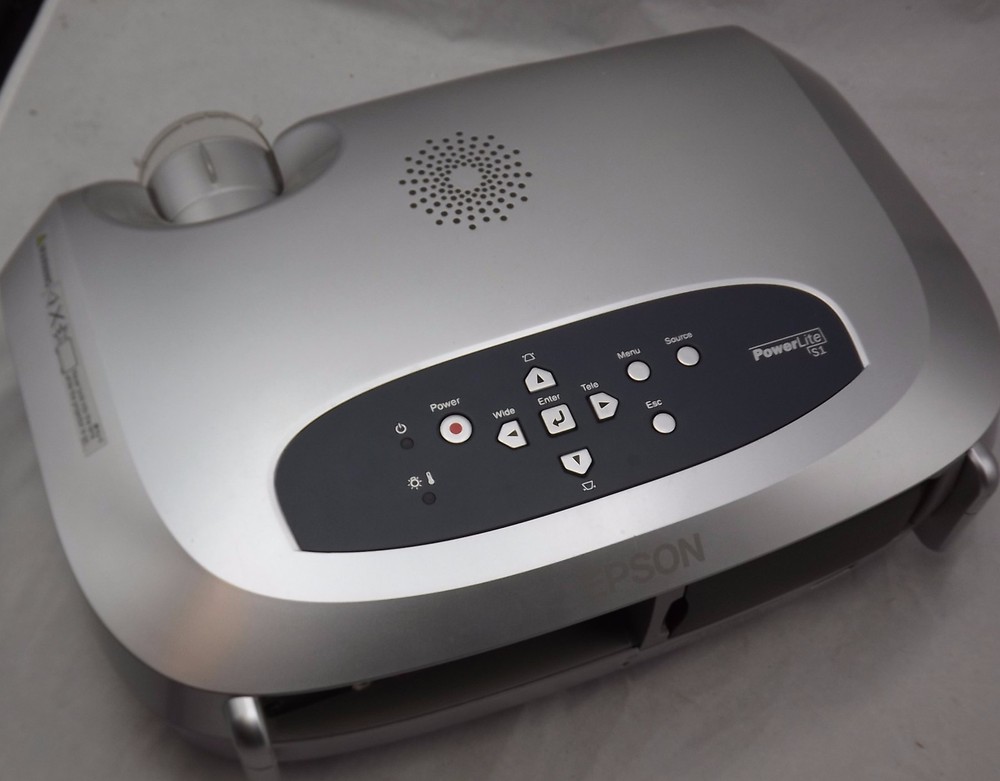 Epson PowerLite EMP-S1 Projector W/ Remote & Case