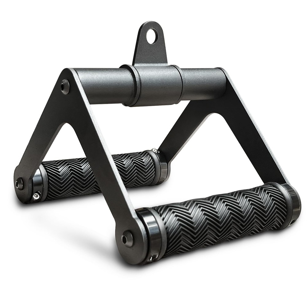 Berufexp Double D Handle 360 Rotataing Cable Row Attachment for Cable...