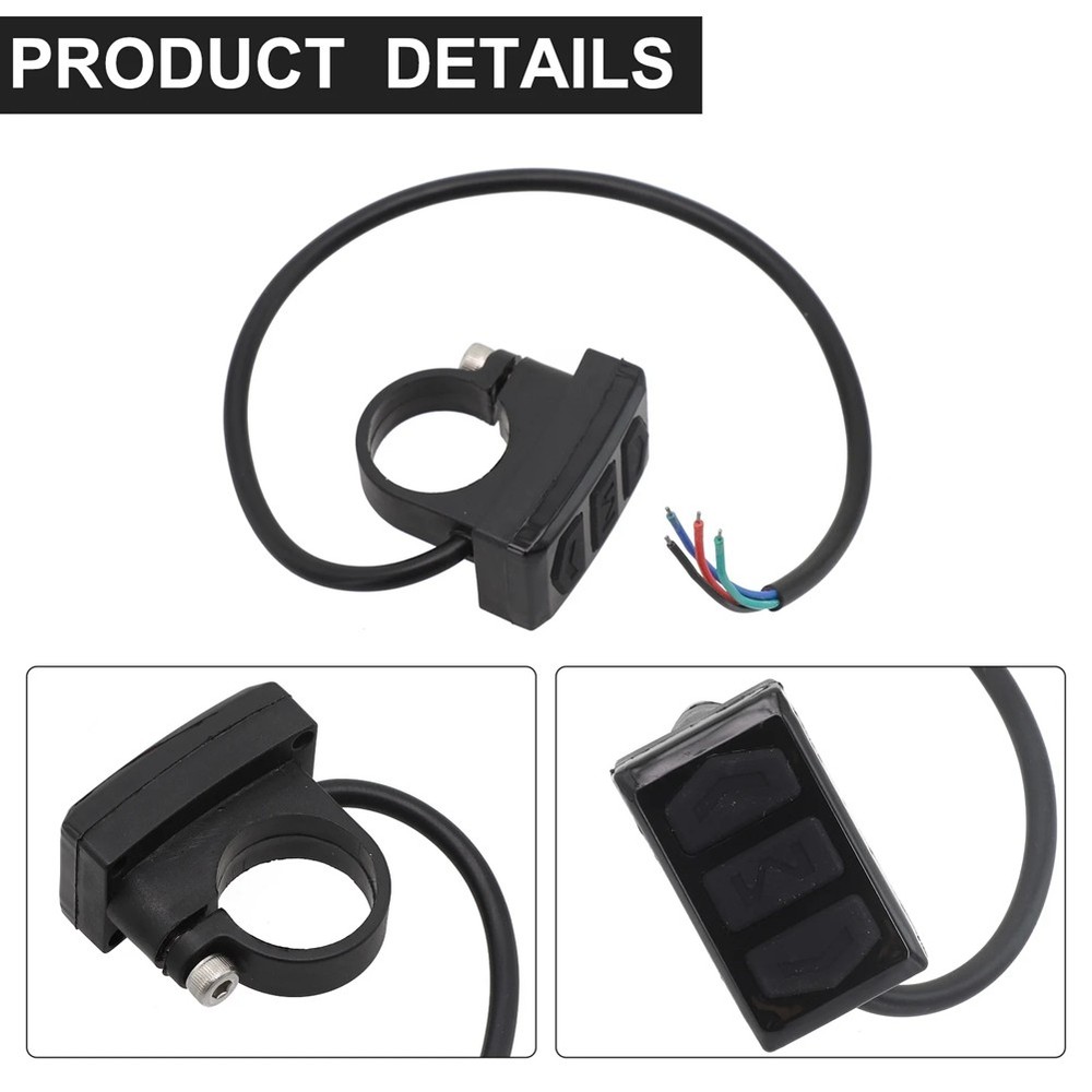 Electric Control Button Handlebar Mount Split Meter Switches Button for1954